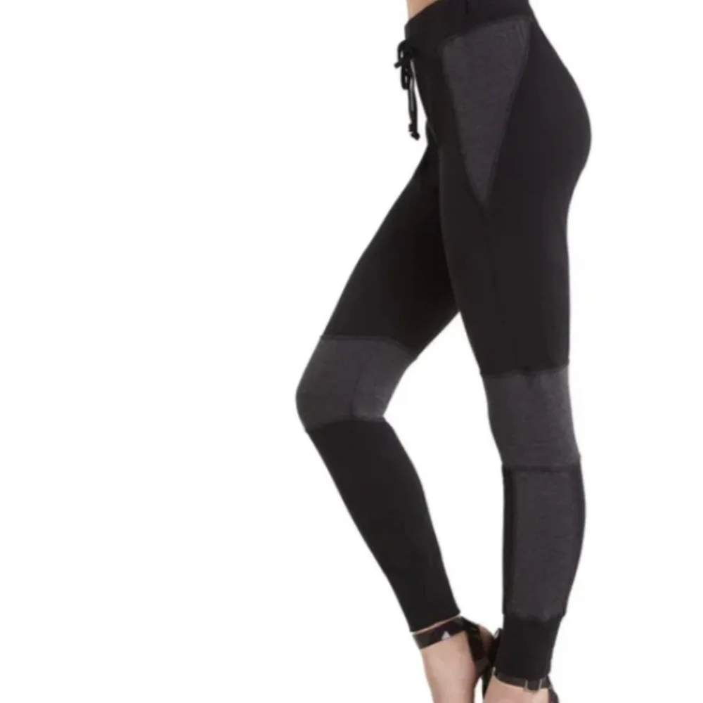 Wildfox Black and Gray Joggers Carter Pants